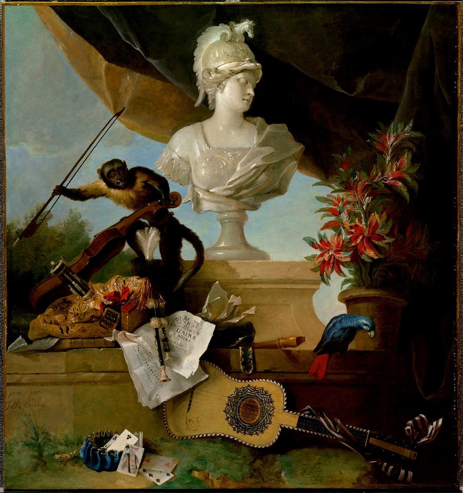 Jean-Baptiste Oudry - Allegory of Europe - BF.1987.2 - Museum of Fine Arts