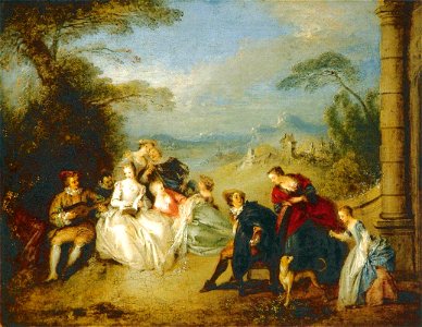 Jean-Baptiste Pater - Concert Champêtre - WGA17107