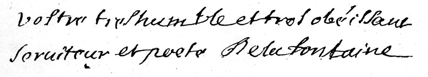 Jean signature