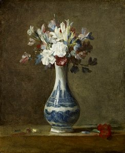 Jean-Baptiste Siméon Chardin - A Vase of Flowers - Google Art Project