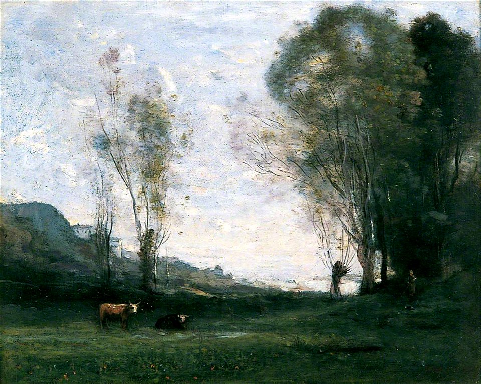 Jean-Baptiste-Camille Corot (1796-1875) - Solitude - 1910-046 - The Cartwright Memorial Hall (Art Gallery And Museum) In Lister Park