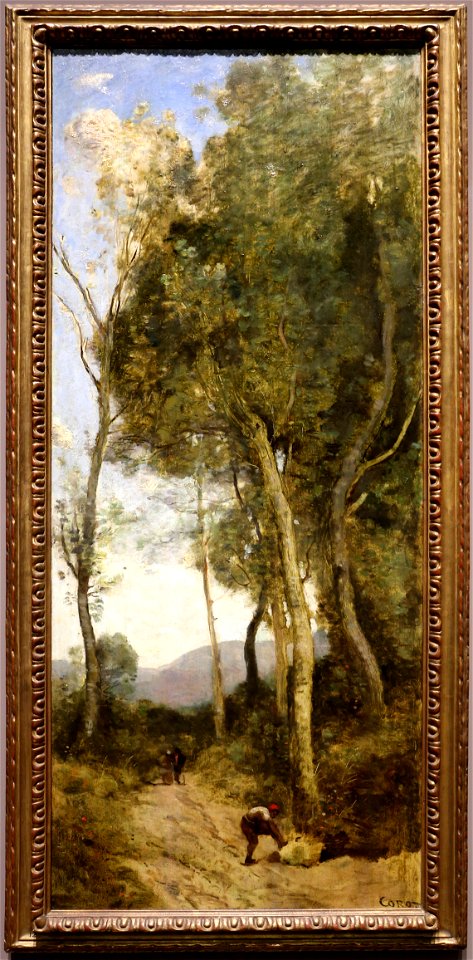 Jean-baptiste-camille corot, le quattro ore del giorno, 1858 ca. 03