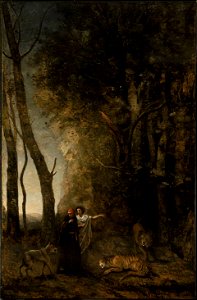 Jean-Baptiste-Camille Corot - Dante and Virgil