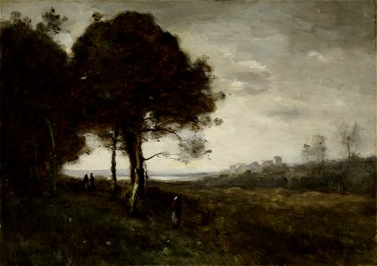 Jean-Baptiste-Camille Corot - Landscape - 75.73 - Minneapolis Institute of Arts