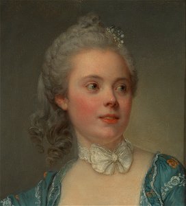 Jean-Baptiste Greuze - Portrait of a Young Woman - 2015.83 - Rhode Island School of Design Museum