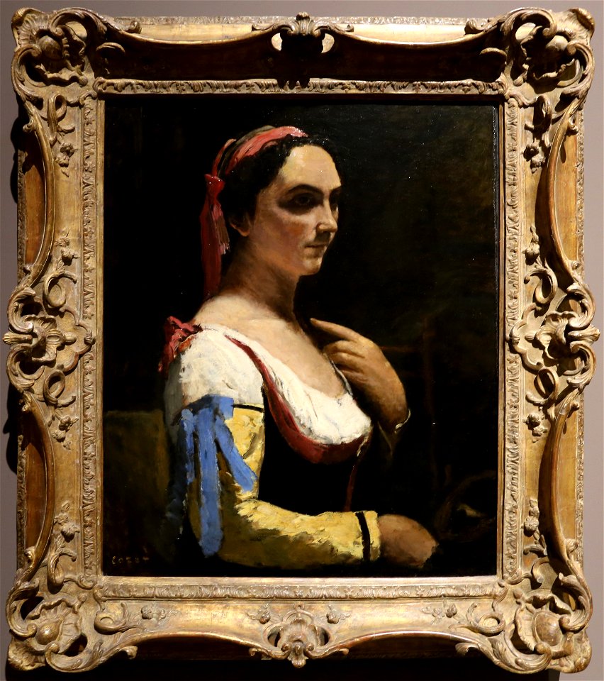Jean-baptiste-camille corot, italiana, 1870 ca