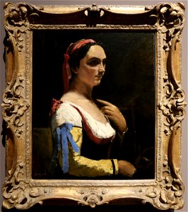 Jean-baptiste-camille corot, italiana, 1870 ca