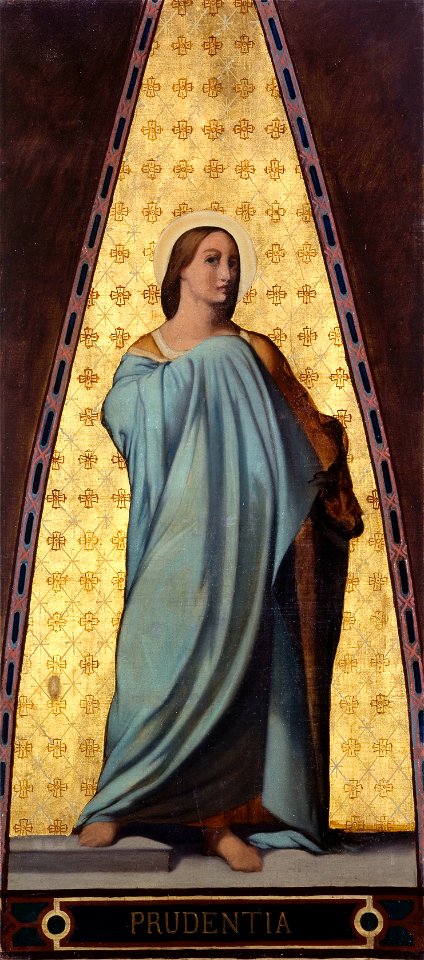Jean-François Brémond - Esquisse pour l'église Saint-Jacques-Saint-Christophe de la Villette , La prudence - PPP4530 - Musée des Beaux-Arts de la ville de Paris