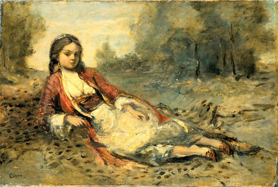 Jean-Baptiste-Camille Corot - Algérienne