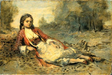 Jean-Baptiste-Camille Corot - Algérienne