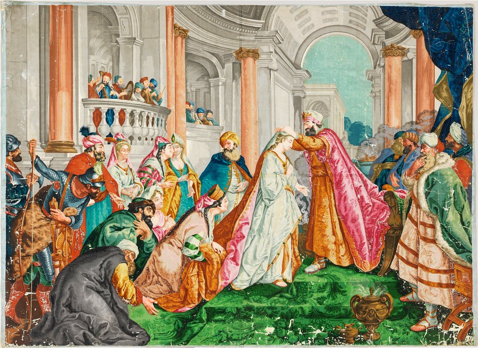 Jean-Franco de Troy - Le Couronnement d'Esther - Google Art Project