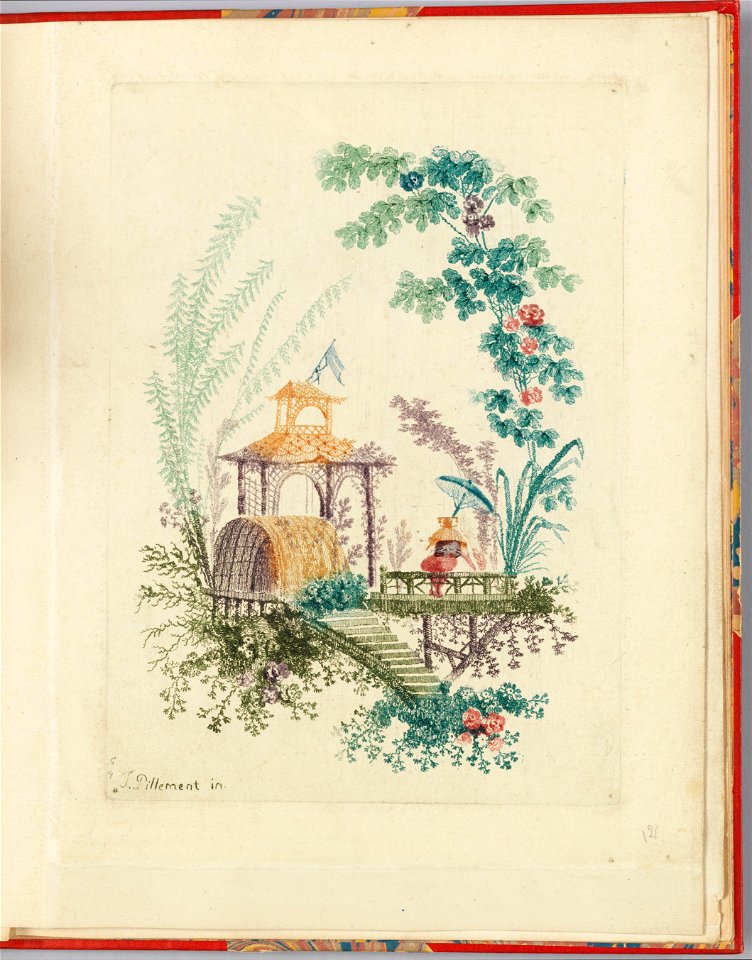 Jean-Baptiste Pillement - Ornamental Design from Nouvelle suite de cahiers chinois a l'usage des dessinateurs et des peintres... - Google Art Project (6712376)