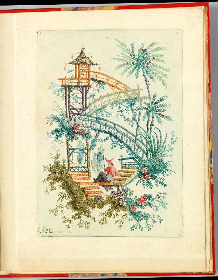 Jean-Baptiste Pillement - Ornamental Design from Nouvelle suite de cahiers chinois a l'usage des dessinateurs et des peintres... - Google Art Project (4174776)