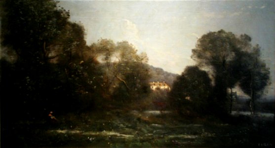 Jean-Baptiste-Camille Corot - L'Étang de Ville d'Avray