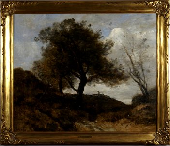Jean-Baptiste-Camille Corot - Souvenir of Normandy - y1980-15 - Princeton University Art Museum