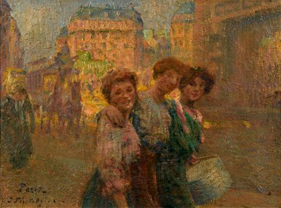 Jean-Bertrand Pégot-Ogier Trois femmes à Paris
