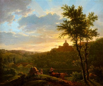 Jean-François Hue Sommertag am Castel Gandolfo