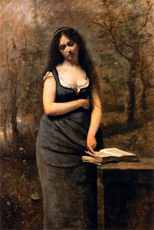 Jean-Baptiste-Camille Corot - Valléda - WGA5298
