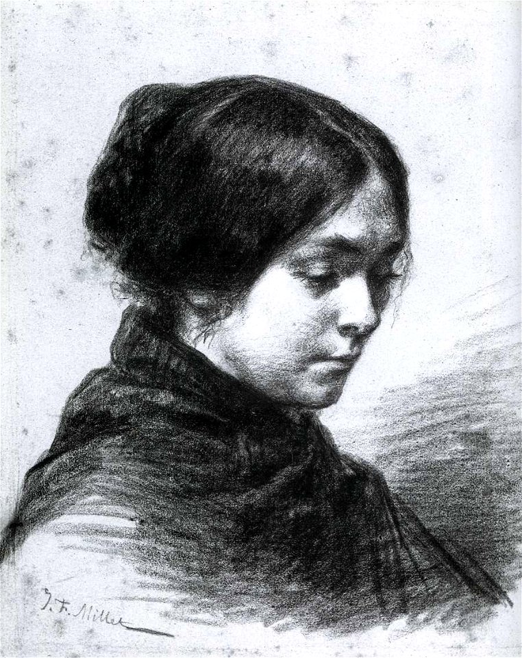 Jean-François Millet (II) - Catherine Lemaire - WGA15698