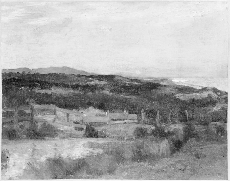 Jean-Charles Cazin - Landscape - 1932.40 - Fogg Museum