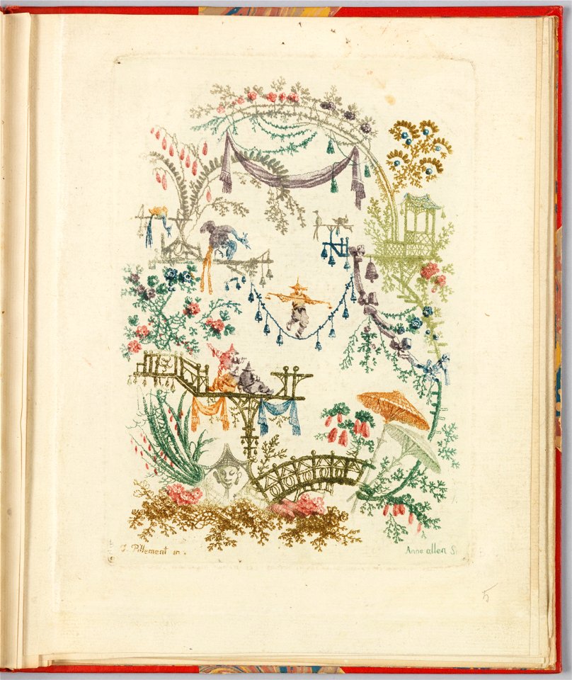Jean-Baptiste Pillement - Ornamental Design from Nouvelle suite de cahiers chinois a l'usage des Dessinateurs et des peintres... - Google Art Project