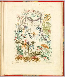 Jean-Baptiste Pillement - Ornamental Design from Nouvelle suite de cahiers chinois a l'usage des Dessinateurs et des peintres... - Google Art Project