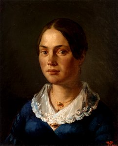Jean-francois millet portrait of madame martin060008)