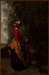 Jean-Baptiste-Camille Corot - Peasant Girl at the Spring - 61.21 - Minneapolis Institute of Arts