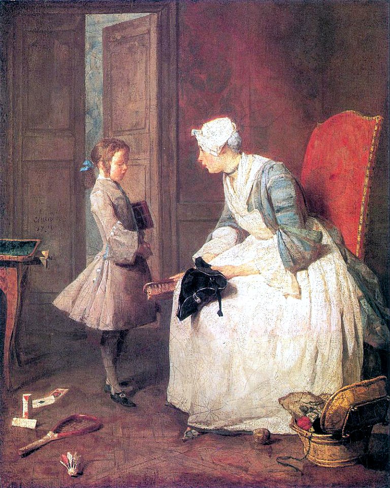 Jean-Baptiste Simeon Chardin The Governess