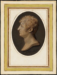 Jean-Baptiste Jacques Augustin - Unknown man, possibly the mining counselor Anders von Wahrendorff (1759-1848) - NMB 2734 - Nationalmuseum