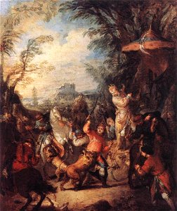 Jean-Baptiste Pater - The Chinese Hunt - WGA17105