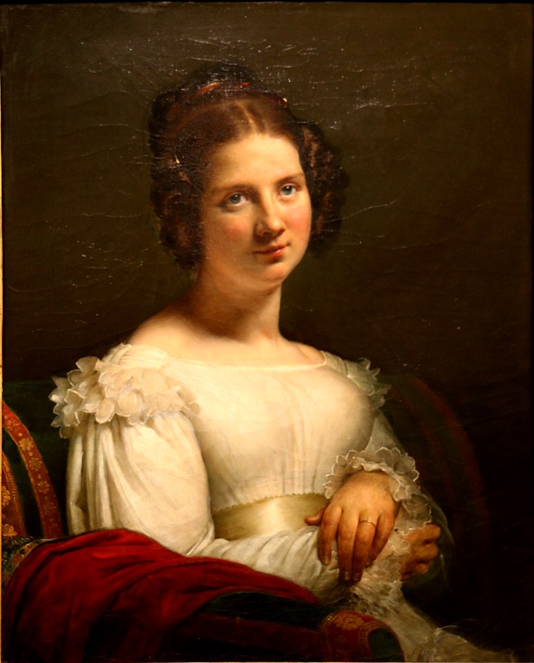 Jean-Baptiste Paulin Guérin - Portrait de la femme de l'artiste