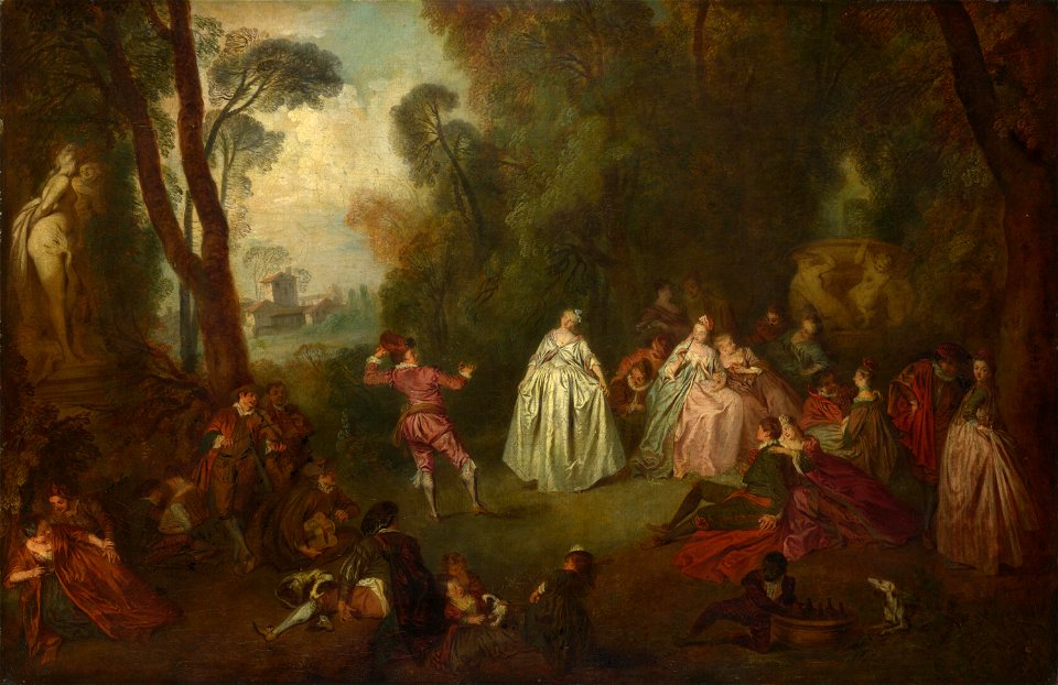 Jean-Baptiste Pater - The Dance - National Gallery