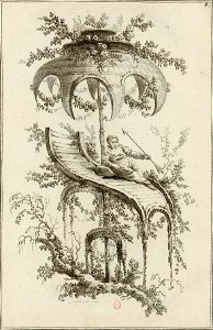 Jean-Jacques Avril Pillement - Parasols chinois 9
