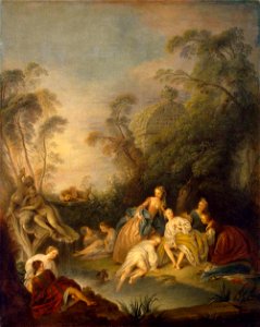 Jean-Baptiste Pater - Les Baigneuses (The Bathers) - WGA17118
