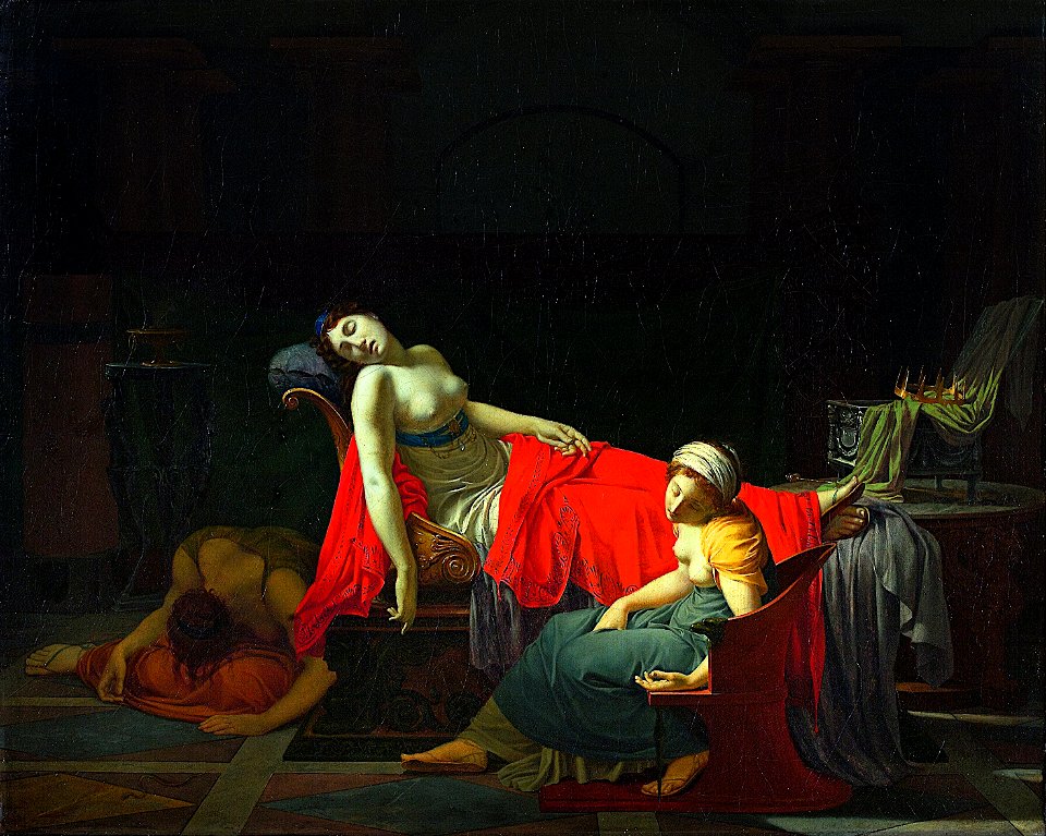 Jean-Baptiste Regnault - Death of Cleopatra - Google Art Project