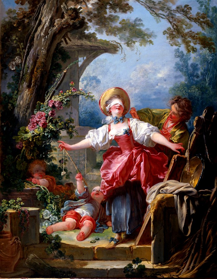 Jean-Honoré Fragonard - Blind-Man’s Buff - Google Art Project