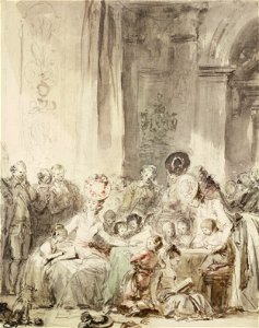 Jean-Honoré Fragonard - The Competition - Google Art Project