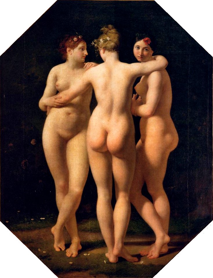 Jean-Baptiste Regnault - The Three Graces - WGA19037