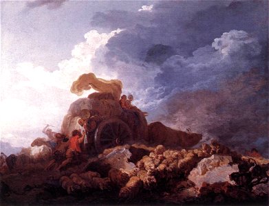Jean-Honoré Fragonard - The Storm - WGA8053