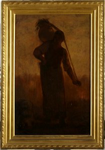 Jean-François Millet - The Normandy Milkmaid - y1944-19 - Princeton University Art Museum