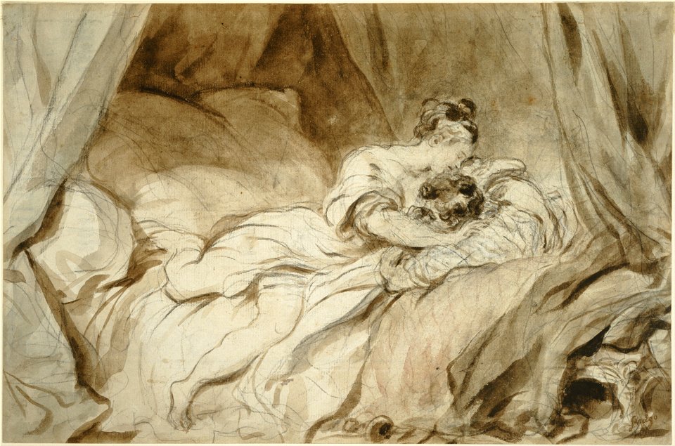 Jean-Honoré Fragonard, French - The Useless Resistance - Google Art Project