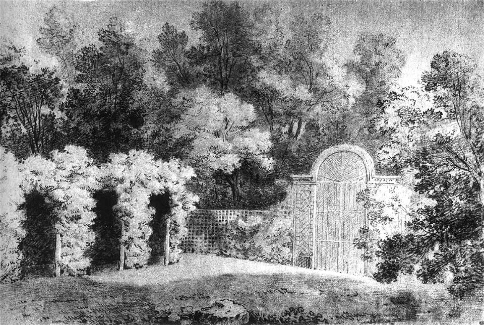 Jean-Baptiste Oudry - The Park at Arcueil - WGA16784