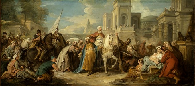 Jean-François de Troy - The Triumph of Mordecai