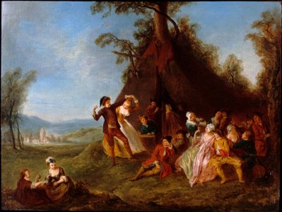 Jean-Baptiste-François Pater - Réjouissances de Soldats - y1985-4 - Princeton University Art Museum