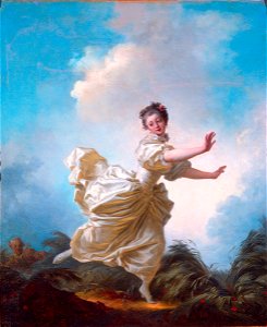 Jean-Honoré Fragonard - The Pre-Arranged Flight - 1975.72 - Fogg Museum