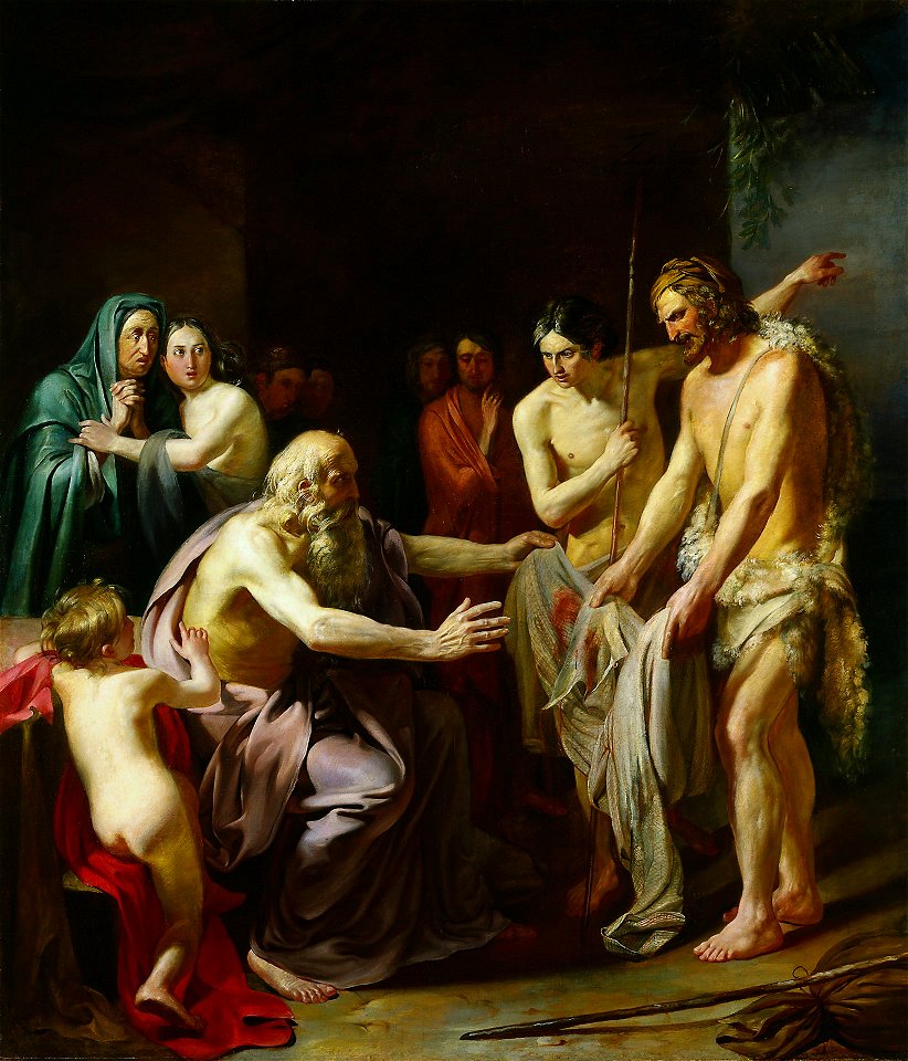 Jean-Jacques Forty - Jacob Recognizing the Robe of His Son Joseph - 77.29 - Minneapolis Institute of Arts