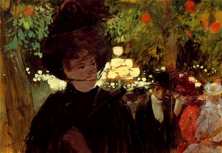 Jean-Louis Forain The Jardin de Paris