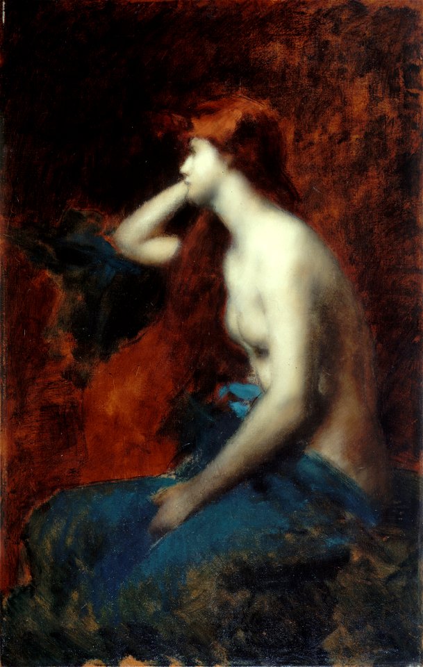 Jean-Jacques Henner - Rêverie - PPP195 - Musée des Beaux-Arts de la ville de Paris