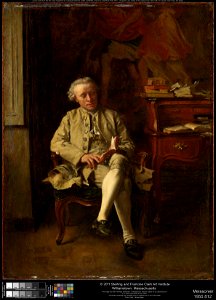Jean-Louis-Ernest Meissonier - Man Reading - 1955.812 - Clark Art Institute